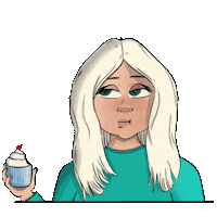 Sweet Tooth Eating Sticker