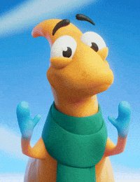 Come Closer Hug GIF by Claynosaurz