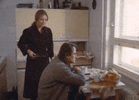 Throws Out Scrambled Eggs GIF