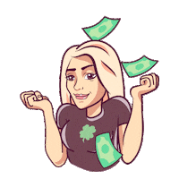 LuckyOnline yes instagram money great Sticker