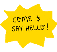 Come Say Hello Sticker by Laugh And Belly