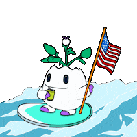 United States Nod Sticker by Magic Eden