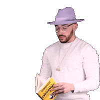 College Read Sticker by dontbemike