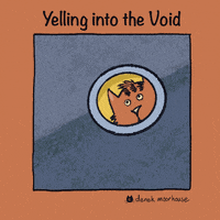 DerekMoorhouse cat yelling void cat yelling GIF