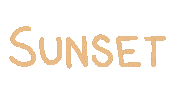 Pastel Sunset Sticker