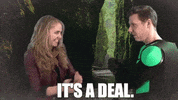 theseanwardshow high five handshake deal finger guns GIF