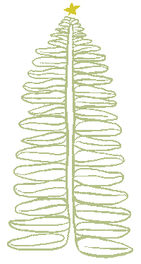 Christmas Tree Sticker by MANAOLA Hawaii