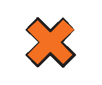 X Sticker by Teqball