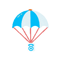 Hot Air Balloon Sticker by CallTrackingMetrics