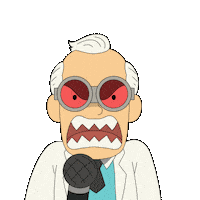 Angry Crypto Sticker by 3dFrankenPunks