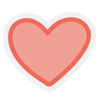 lunadesigncria love heart coracao luna Sticker