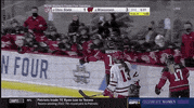 Happy Ice Hockey GIF by NCAA Championships
