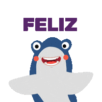 Baby Shark Sticker by Maria Açaí