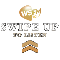 Swipe Up Sticker by WSFM1017