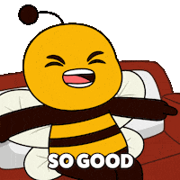 So Good Lol Sticker by Plan Bee Studios