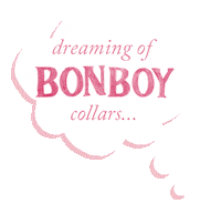 bonboyco collar dog collar giagif dog fashion Sticker