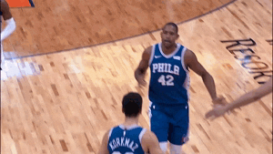 High Five Regular Season GIF by NBA
