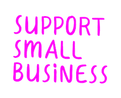 Support Small Business Soutien Sticker