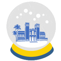 los angeles christmas Sticker by UCLA