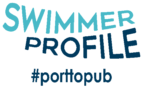 Profile Swimming Sticker by Port To Pub Swim