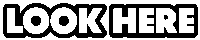 Look Here Sticker by Zetafonts Type Foundry