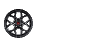 Nomad Spinning Wheel Sticker by AutoCraze