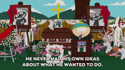 sad eric cartman GIF by South Park 