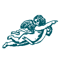 Chill Angel Sticker by Comal Cocina Local