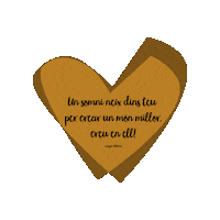 Heart Love Sticker by escoles FEDAC