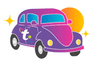 traktoshow marketing carro praia evento Sticker