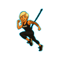 Fly Bungeefitness Sticker by Sling Bungee
