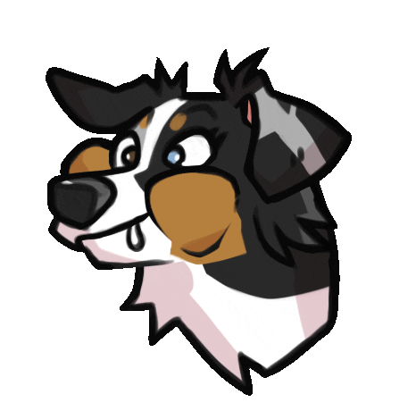 Dog Eat Sticker