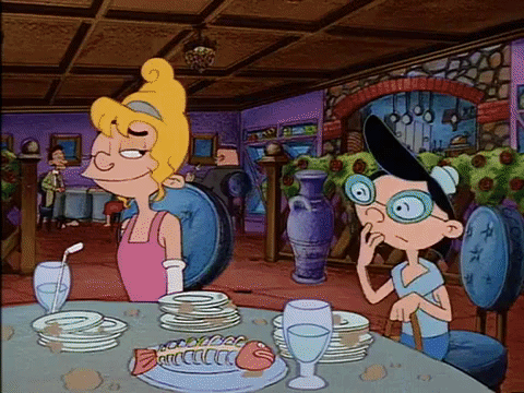 hey arnold nicksplat GIF