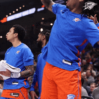 Sport Celebrate GIF by OKC Thunder