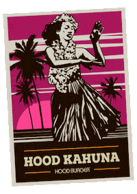 Special Edition Sticker by Hood Burger