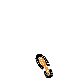 JuleWandert hiking boots wandern hiking with dogs Sticker