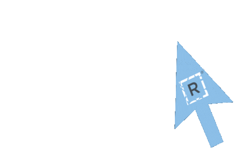 Arrow Click Sticker by resinrockllc