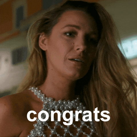 Great Job Drinking GIF by Blake Lively Fan