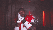 Football Celebration GIF by Wisconsin Badgers