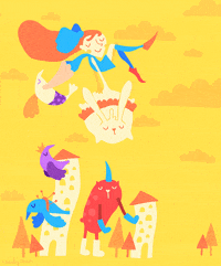 frame by frame art GIF