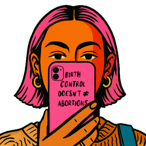 Reproductive Rights Healthcare Sticker by INTO ACTION