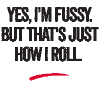 TwoFussyBlokes thats how i roll twofussyblokes two fussy blokes im fussy Sticker