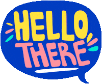 New Post Hello Sticker