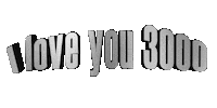 marvel i love you 3000 Sticker