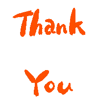 Thanks Thank You Sticker by ASF brush