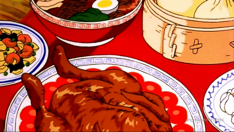 dragon ball z eating GIF by Funimation