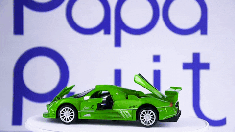 paparulit die-cast model GIF