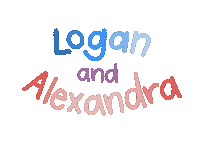 Logan And Alexandra Sticker