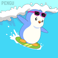 Summer Beach GIF by Pudgy Penguins