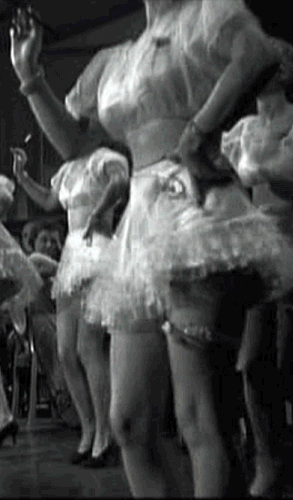 black and white dancing GIF